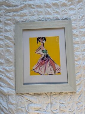 Dance in motion by me handcrafted handmade digital illustration print